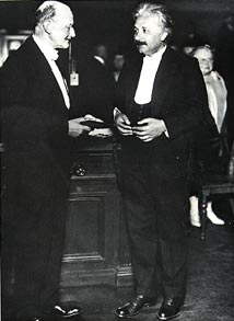 Einstein with Max Planck in 1929